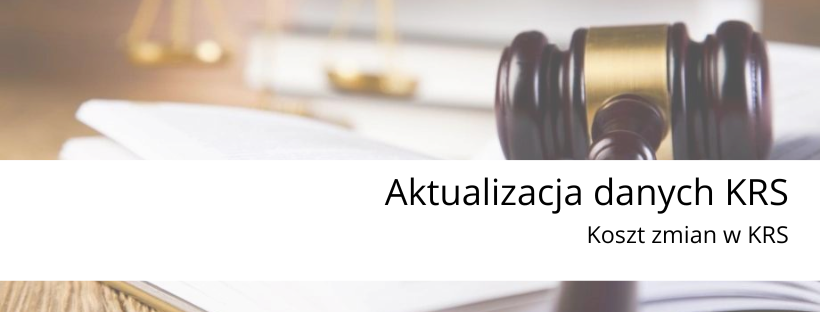 Ile kosztuje aktualizacja w spółce?